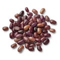 Heap of dried Ayuote Morado beans Royalty Free Stock Photo