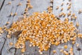 Heap of dried Maize