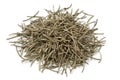 Heap of dried rosemary needles Royalty Free Stock Photo