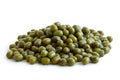 Heap of dry mung beans Royalty Free Stock Photo