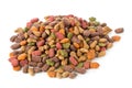 Heap of dry pet food