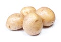 Heap of flawed natural potatoes