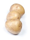 Heap of flawed natural potatoes