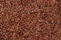 Heap flax seeds. Texture background