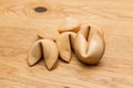 Fortune cookies pile Royalty Free Stock Photo