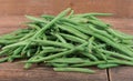 Heap of fresh green beans Royalty Free Stock Photo