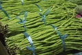Heap of fresh yardlong beans Asparagus bean