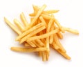 Heap of fried potatoes Royalty Free Stock Photo