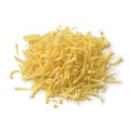 Heap of grated Dutch Gouda cheese Royalty Free Stock Photo