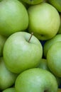 A heap of green apples Royalty Free Stock Photo