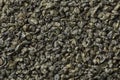 Heap of green gunpowder tea full frame Royalty Free Stock Photo