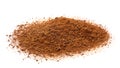 Heap of ground cinnamon, paths Royalty Free Stock Photo