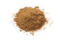 Heap of ground Cinnamon powder Royalty Free Stock Photo