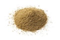 Heap of ground cumin seeds Royalty Free Stock Photo