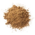 Heap of ground five-spice powder