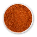 Heap ground paprika