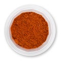 Heap ground paprika Royalty Free Stock Photo