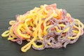 Heap of gummy candy