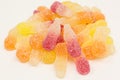 Heap of gummy candy