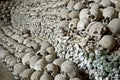 Heap of human bones. Royalty Free Stock Photo