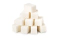 Heap of lumpy sugar Royalty Free Stock Photo