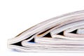Heap of magazines Royalty Free Stock Photo