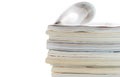 Heap of magazines Royalty Free Stock Photo