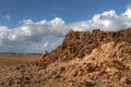 Heap of manure Royalty Free Stock Photo