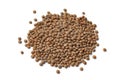 Heap of mountain lentils Royalty Free Stock Photo