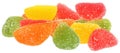 Heap multicolored candy