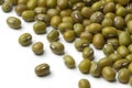 Heap of Mung beans Royalty Free Stock Photo