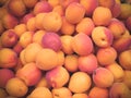 Heap of peaches.