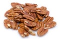 Heap of pecan nuts Royalty Free Stock Photo