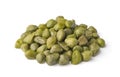 Heap of pickled capers Royalty Free Stock Photo