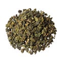 Heap pile of Jin Xuan Oolong Tea with milk flavor Tea Bao Chao. Royalty Free Stock Photo