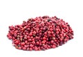 Heap of pink pepper in corns Royalty Free Stock Photo