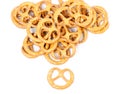 Heap of pretzels Royalty Free Stock Photo
