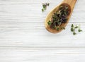 Heap of radish micro greens Royalty Free Stock Photo