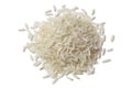 Heap of raw Basmati rice Royalty Free Stock Photo