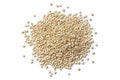 Heap of raw Quinoa seeds