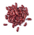 Heap of red beans isolated Royalty Free Stock Photo