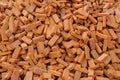Heap of red brick Royalty Free Stock Photo