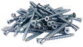 Heap of screws Royalty Free Stock Photo