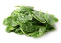 Heap of spinach leaves Royalty Free Stock Photo