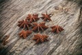 Heap of Star Anise Royalty Free Stock Photo
