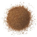 Heap of teff seeds Royalty Free Stock Photo