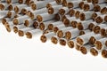 Heap of Tobacco Cigarettes Royalty Free Stock Photo