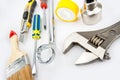 Heap of tools Royalty Free Stock Photo