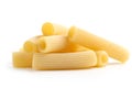 Heap of tubular pasta Royalty Free Stock Photo