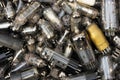 Heap of vacuum tubes